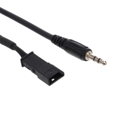 ：》{‘；； 3 Pin 3.5Mm Jack AUX Adapter Radio Inter Cable For BMW BM54 E39 E46 E53 X5