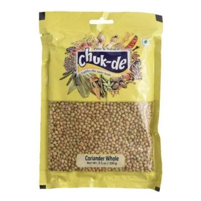 🔷New arrival🔷 Chuk-De Coriander Whole (Dhania Sabut) 100g ++ ชักเด้ เมล็ดผักชี 100 กรัม 🔷