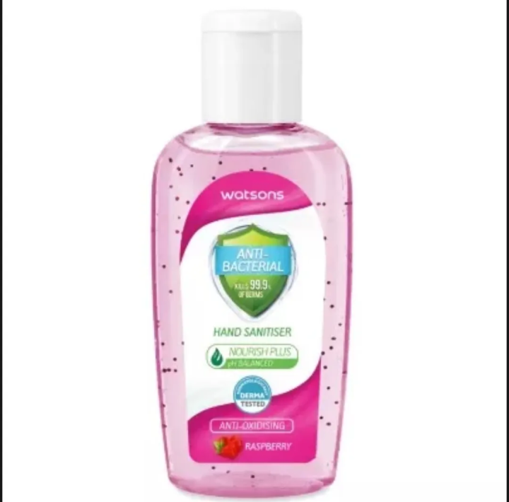 [GWP] WATSONS Raspberry Antibacterial Hand Sanitiser 60ml | Lazada
