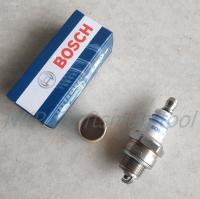 ของแท้ 100% Bosch หัวเทียน เครื่องตัดหญ้า เครื่องพ่นยา เลื่อยยนต์ รุ่น WS7F ของแท้ 100%