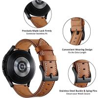 20mm Leather Strap For Samsung Galaxy Watch 4 Classic 46mm 42mm Bracelet Belt Watch 5/4 44mm 40mm 5 Pro 45mm Smart Watch Band