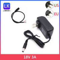 รั้วอิเล็กทรอนิกส์อะแดปเตอร์18V 3A รั้วหม้อแปลงไฟฟ้ารั้ว18V การควบคุมการเข้าถึงวิดีโออินเตอร์คอมเปลี่ยนแหล่งจ่ายไฟ