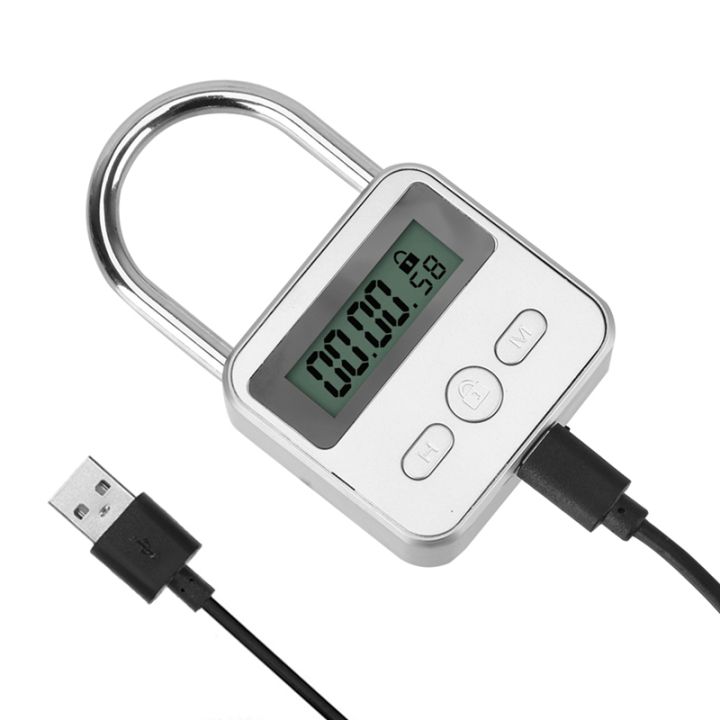 smart-time-lock-lcd-display-electronic-timer-switch-padlock-travel-electronic-timer-black