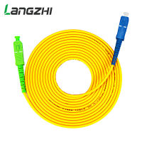 10 Pcs SC APC to SC UPC Simplex 2.0mm 3.0mm PVC Single Mode Fiber Patch Cable Jumper Fiber Patch Cord Fibra Optica