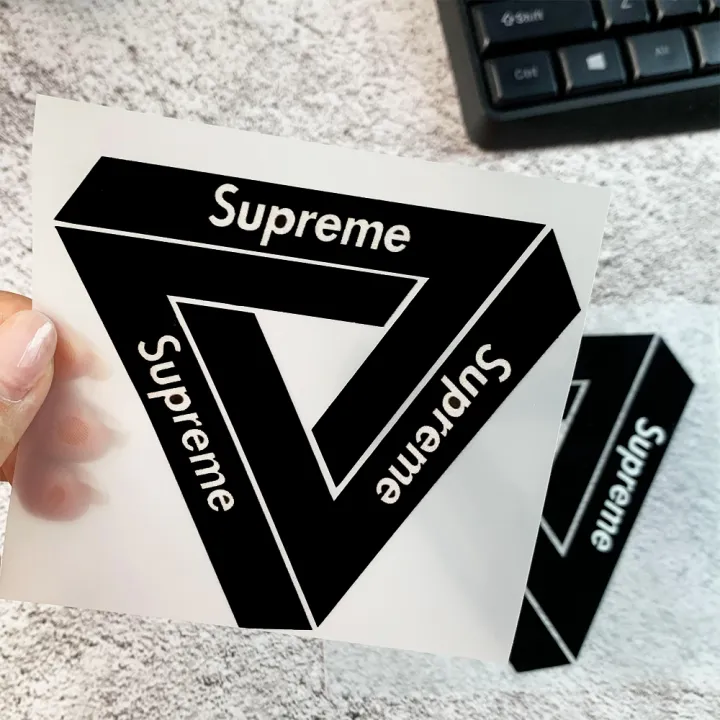 SUPREME WARNING STICKER