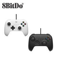 คอนโทรลเลอร์แบบมีสาย8BitDo แบบดั้งเดิมที่เข้ากันได้สูงสุดสำหรับ Nintendo Switch Steam Deck พอร์ตคอมพิวเตอร์แบบมินิ Android Raspberry Pi SteamOS สวิตช์สำหรับจอยเกมยูเอสบี OLED / Switch Lite ที่ถือเกมโทรศัพท์มือถือ