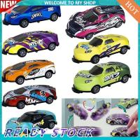 8pcs Alloy Stunt Toy รถ มินิการ์ตูนดึงกลับของเล่นรถแข่งเพื่อการศึกษาสำหรับเด็ก Toy