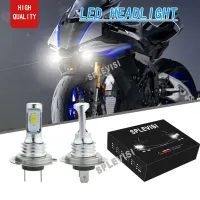 2x 70W H7 6000K Bright White CSP LED Bulbs Headlight For Yamaha Yzf R1 R3 2007-2018 motorcycle led