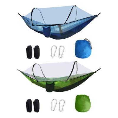 Hammock Camping Swing Camping Hammock With Net Essential Camping Gear For Outdoor Adventures High Load-Bearing 2 Adjustable Shoulder Straps 2 Metal Carabiners For Beach Backyard delightful