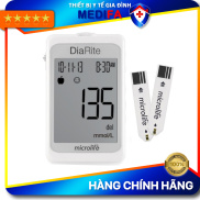 Máy Đo Đường Huyết Microlife DiaRite BGM Kèm 50 Que Thử