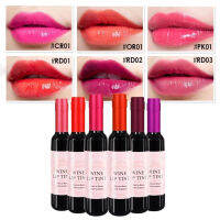 ลิปกลอสขวดไวน์ติดทนนาน 6 สี High Color Rendering Matte Liquid Lipstick for Women for Home