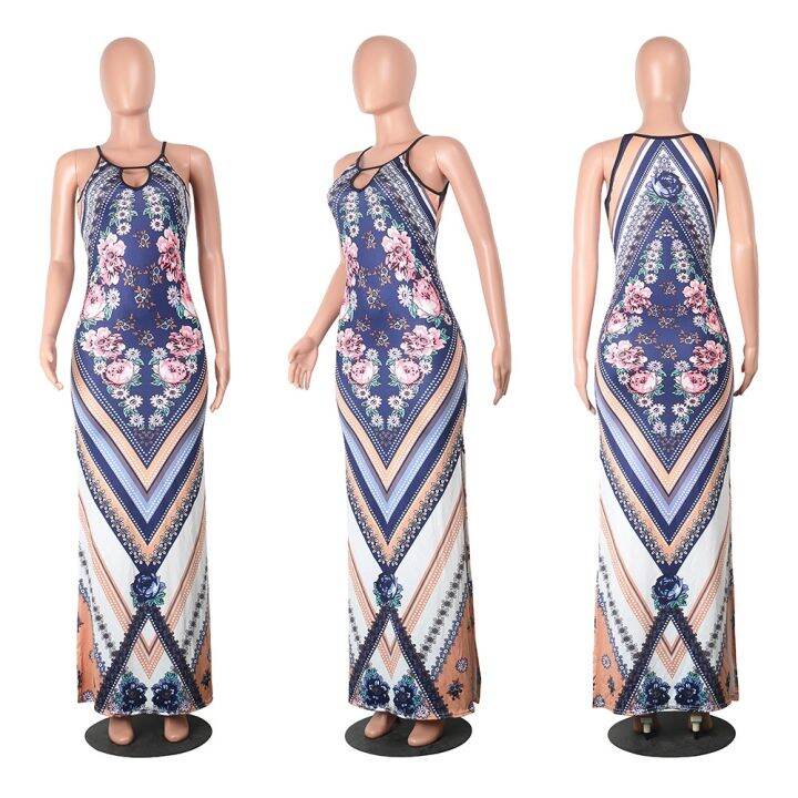 cod-k8253-sexy-european-and-digital-totem-print-dress-bandage-nightclub