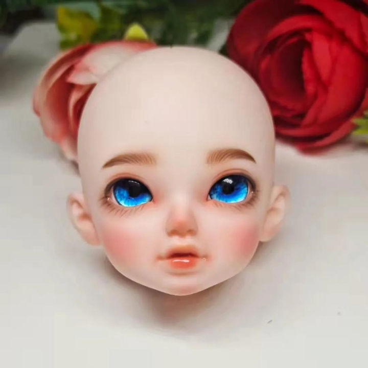 banny-ตุ๊กตาแต่งหน้าอุปกรณ์เสริม23ซม-ความสูง-elf-ตุ๊กตามนุษย์-body-part-17-bjd-เปลี่ยนตาตุ๊กตาหัวของเล่น