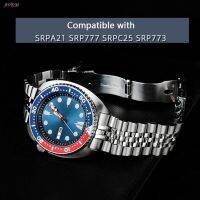 ◄▣☊ สายนาฬิกาสแตนเลสสำหรับ Seiko Prospex Turtle SRPA21 SRP777 SRPC25 SRP773 สร้อยข้อมือหัวเข็มขัดโลหะแข็งแบบพับได้ 22 มม.