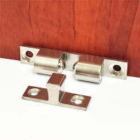 Touch Beads Cabinet Door Catches Pure CopperStainless Steel GoldSilver Color Double Ball Latch Clip Lock Furniture Accessories