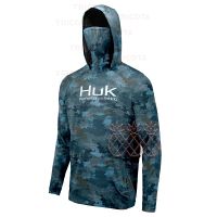 hotx 【cw】 Fishing Shirts Mens Sleeve Shirt Outdoor UV Clothing Hooded Coat Upf Breathable