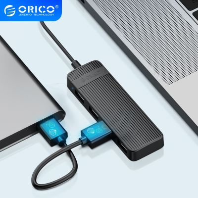 ORICO ฮับ2.0 USB 4ฮับ USB พอร์ต,ฮับข้อมูลบางพิเศษเอบีเอสมินิตัวแยก USB แล็ปท็อปอุปกรณ์ฮับยูเอสบีสำหรับคอมพิวเตอร์พีซีโน๊ตบุ๊ค