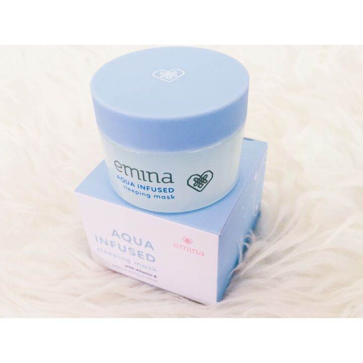 Emina Aqua Infused Sleeping Mask Lazada Indonesia