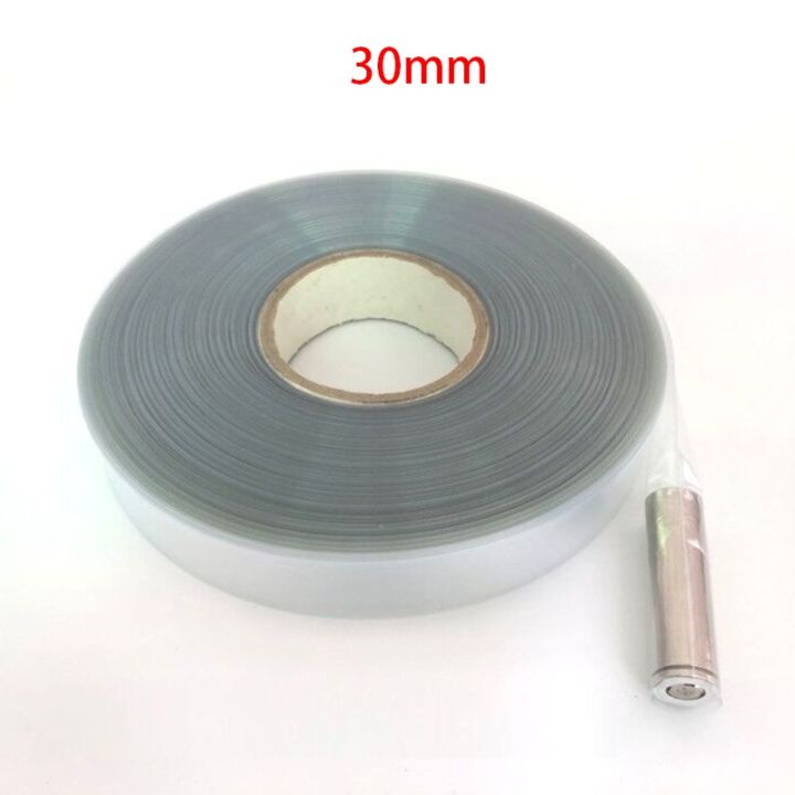 cw-30mm-250mm-transparent-18650-lithium-battery-pack-shrink-tube-wrap-cover-shrinkable-film-pipe-sleeves-insulating