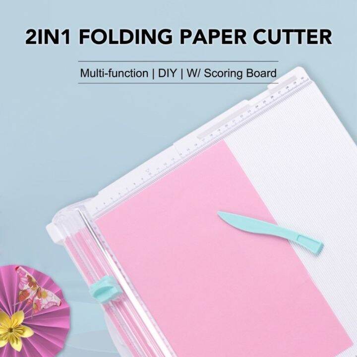 DIY Foldable Paper Cutter Multifunction Paper cutter with scoring