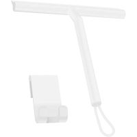 Silicone Shower Squeegee with Hook &amp; Lanyard for Bathroom, Door, Car and Furniture