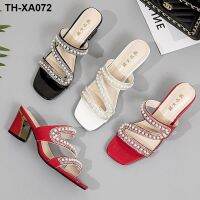 Slippers womens summer wear 2023 new net red ins hot style fried street high-value home non-slip sandals and slippers women