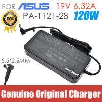 Original 19V 6.32A สำหรับ แล็ปท็อปแหล่งจ่ายไฟ AC Adapter Charger FX50J ZX50JX A550J FX63VD Fxj4200 PA-1121-28