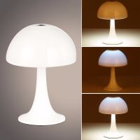 2018 News 3 Colors Kids Mushroom Lamp Romantic Colorful Sensor LED Mushroom Night Light 3 Style Variable of Color Book Light