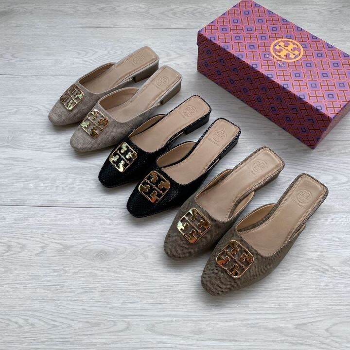 New TORY BURCH Tory Burch TB Muller slippers the new style is