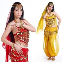 【YD】 belly dance costumes for women bollywood indian egyptian dress plus size adults 4pcs