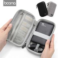 baona 2.5 inch External HDD Hard Disk Drive Carrying Storage Data Charger Cable Organizer