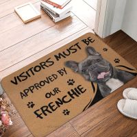 Bath Non-Slip Carpet French BullDog Lover Bedroom Mat Welcome Doormat Home Decoration Rug