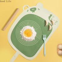 Silicone Kneading Pad Thicken Kitchen Baking Plastic Panel Household Food Grade Kneading Pasta Chopping Board Rolling Pad Bread  Cake Cookie Accessori