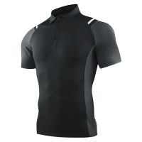 ♀ Golf Wear Fashion T Shirt Running Men Quick Drying Breathable T Shirts Running Slim Fit Tops Sport Fitness Gym Golf Tennis