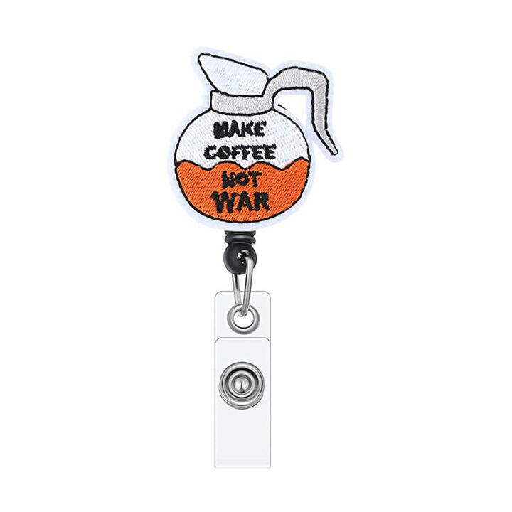 nurse-badge-reel-clip-cartoon-keychain-cute-keychain-students-doctor-id-card-keychain-badge-reel-clip-card-holder