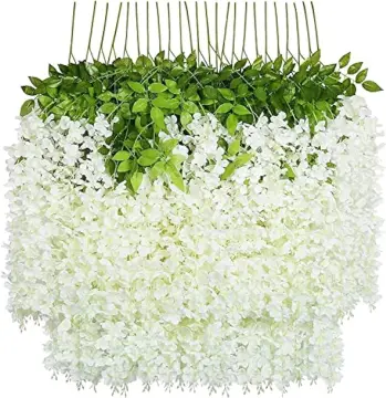 Up To 81% Off on 12Pcs Artificial Hanging Plan