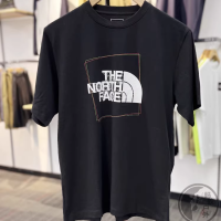 เสื้อยืดผ้าฝ้ายพิมพ์คอกลมกลางแจ้งของผู้ชายแขนสั้นคุณภาพสูง | 5K14