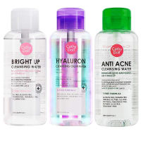 Cathy Doll Bright Up / Anti Acne Cleansing Water / Hyaluron Cleansing Oil In Water 500ml. เคที่ดอลล์ คลีนซิ่งเช็ดเครื่องสำอาง