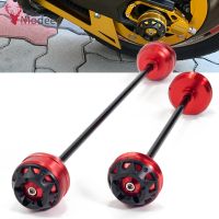 ✼❉ Pair For Yamaha TMAX 530 T MAX 2012 2013 2014 2015 2016 Motorcycle parts Falling Protection Front Rear Axle Slider Falling