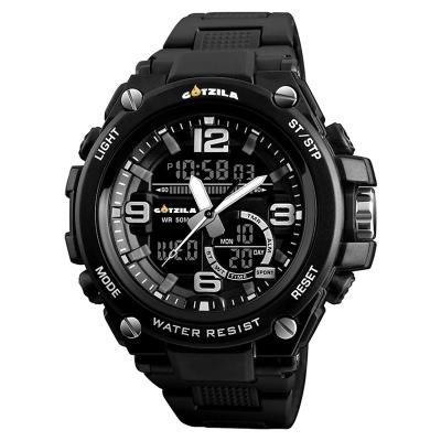 นาฬิกาแฟชั่น Gotzila ของแท้ กันน้ำ 100% รุ่น GR-02B - Black ส่งเร็ว ไม่ต้องรอนำเข้า
