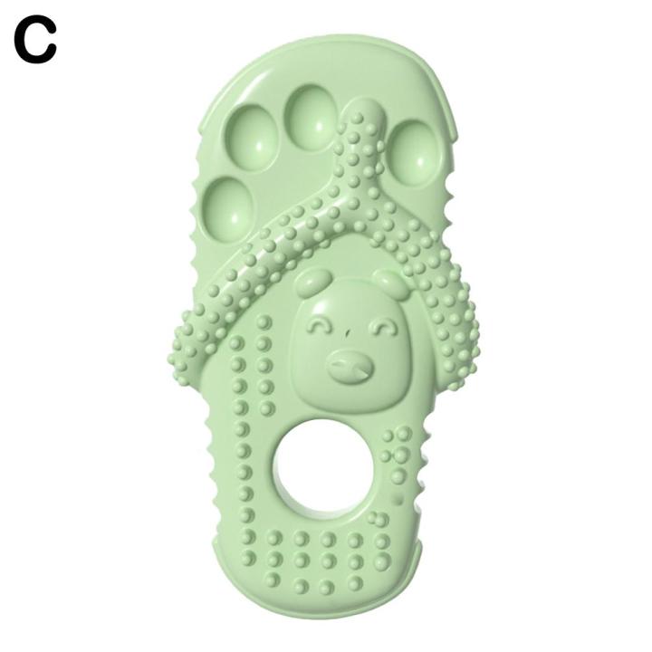 pet-chew-toy-puppy-durable-rubber-teething-dog-chews-slipper-toy-u2z0