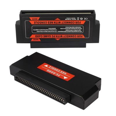 [2023ใหม่] ตัวแปลงการ์ดเกมอะแดปเตอร์ตลับหมึกสำหรับ Famicom FC 60ขาเป็น72อุปกรณ์แปลงค่าคอนโซล NES