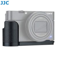 JJC HG-RX100 ด้ามจับกล้อง อลูมิเนียมไมโครไฟเบอร์ PU หนัง L สำหรับ Sony DSC- RX100 VI V VA IV III II RX100M6 RX100M5 RX100M5A RX100M3 RX100M2