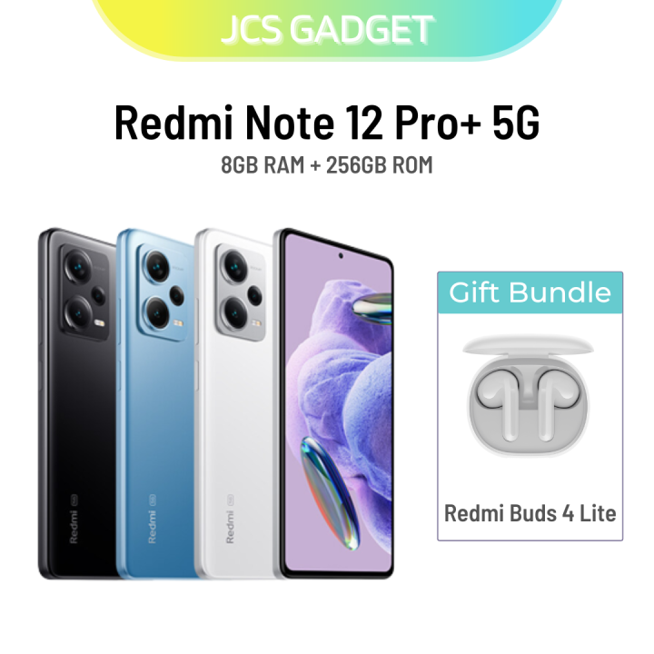 Xiaomi Redmi Note 12 Pro +5G (8GB Ram + 256GB Rom) 120W HyperCharge Android  Smartphone Original Xiaomi Malaysia Warranty | Lazada