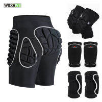 WOSAWE Hip Protection Shorts Snowboard Skateboard Ski Sports Shorts Thicken EVA Padded Shorts Hockey Skating Butt Protector