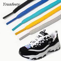 2022 New 47 quot;/63 quot; Printed Shoelaces Black White Orange Green Shoelaces Boot Laces Oval Shoe Laces Oval Laces 6 Colors for Option