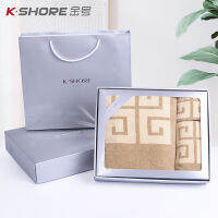 King Shore Pure Cotton Towel Couples Wedding Towels Three-Piece Gift Box Multiple Gift Boxes Genuine Free Shipping