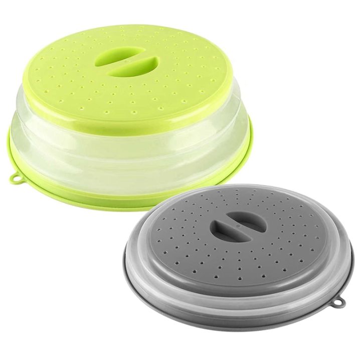 2pcs-foldable-microwave-covers-with-strainer-for-the-microwave-prevents-splashing-also-as-vegetable-fruit-filter-basket