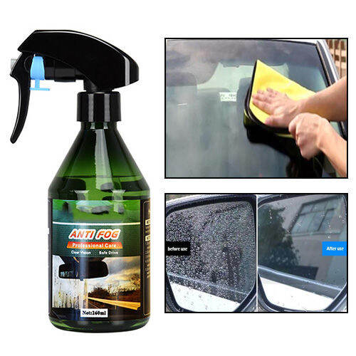 ANTIFOG Automobile Windshield Anti Fog Spray 260ml Glass Cleaner Car