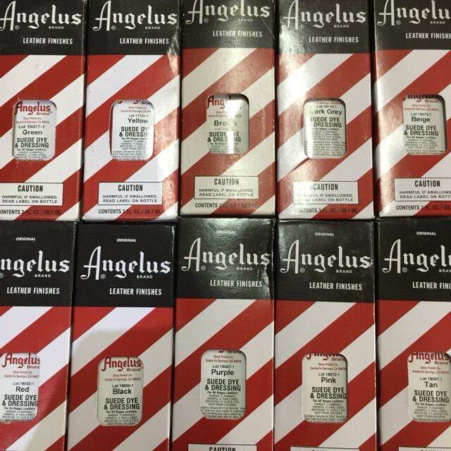 Angelus suede dye paint original packaging cheapest in the market